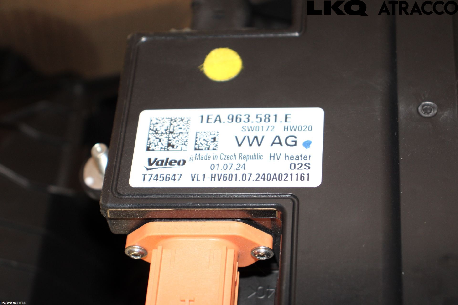 Volkswagen VW ID.7/TOURER 24- Värme Cellpaket Komp