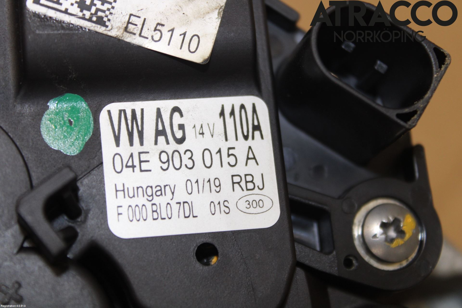 Volkswagen VW POLO VI 18->> Generator