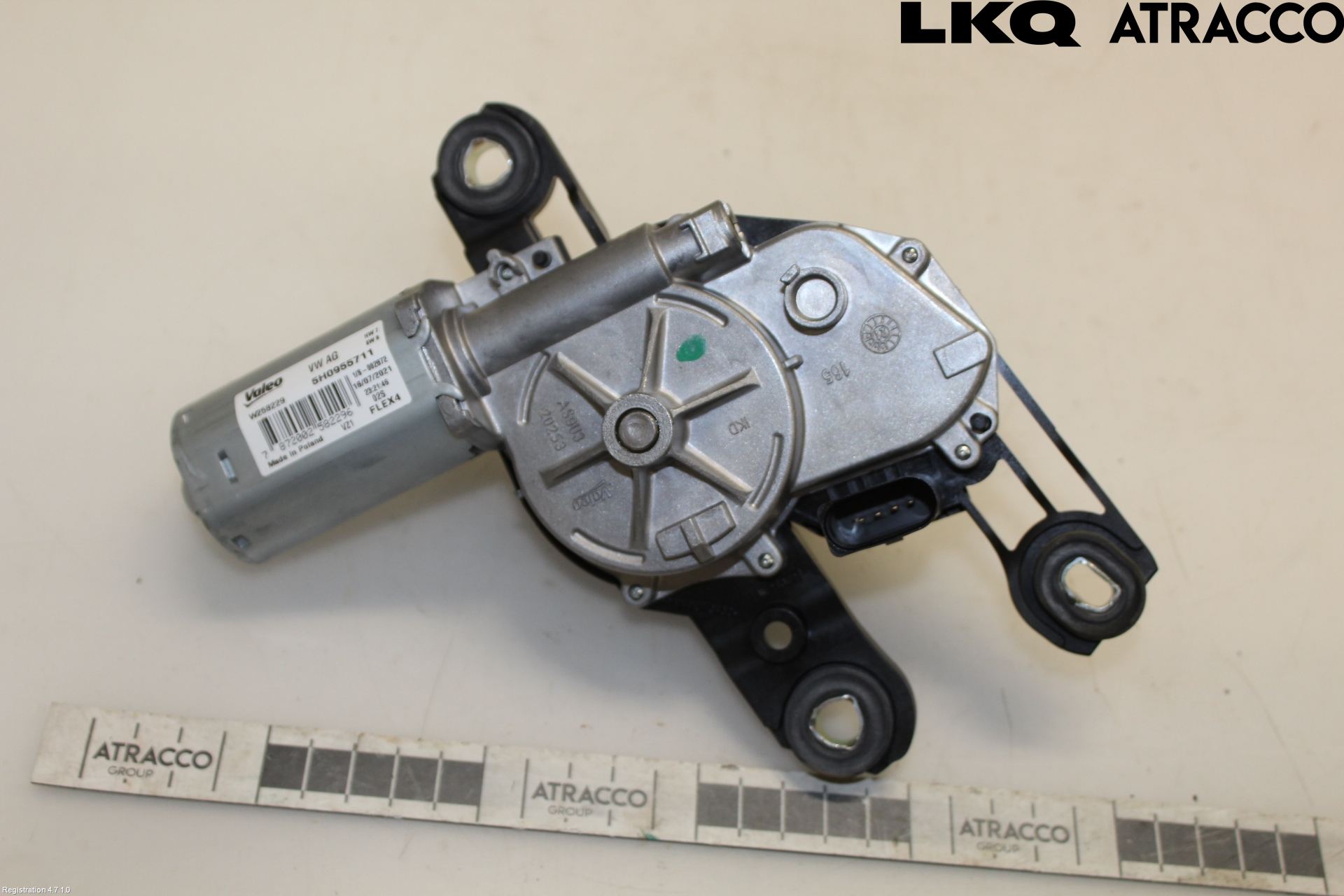 Skoda ENYAQ iV 21- Torkarmotor Baklucka