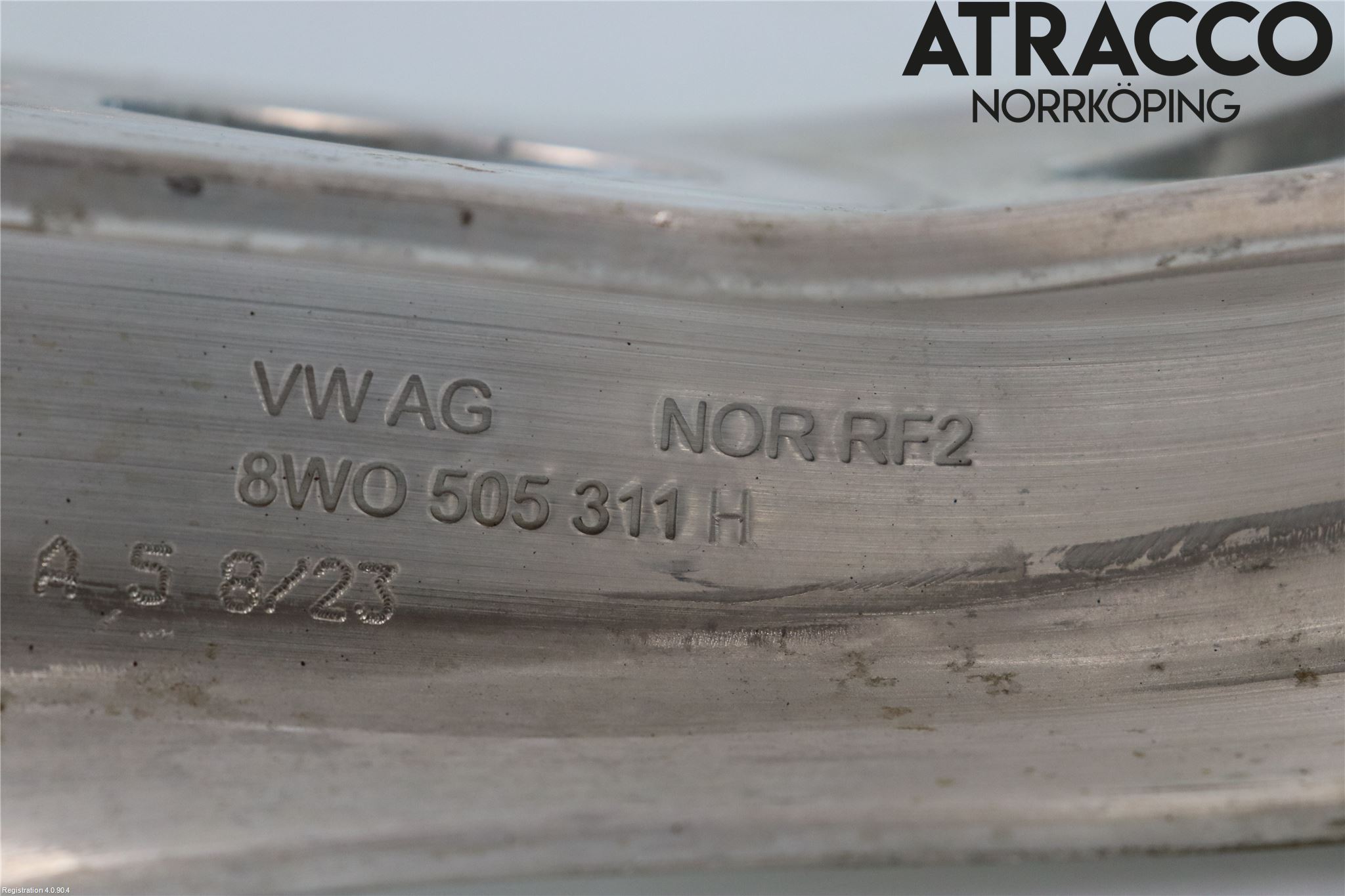 Audi A4/S4 B9 20- Bärarm Bak Höger