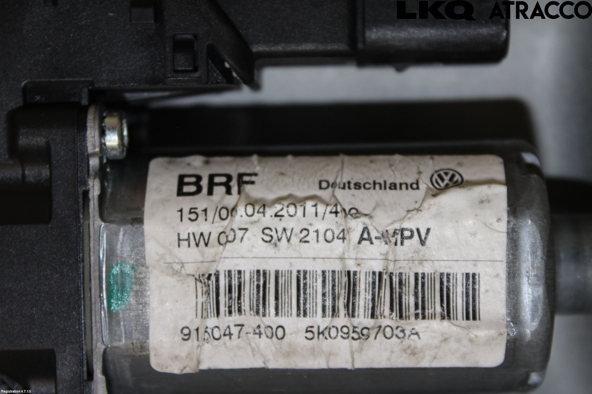 Volkswagen VW TOURAN 10-15 Fönsterhiss El Kompl