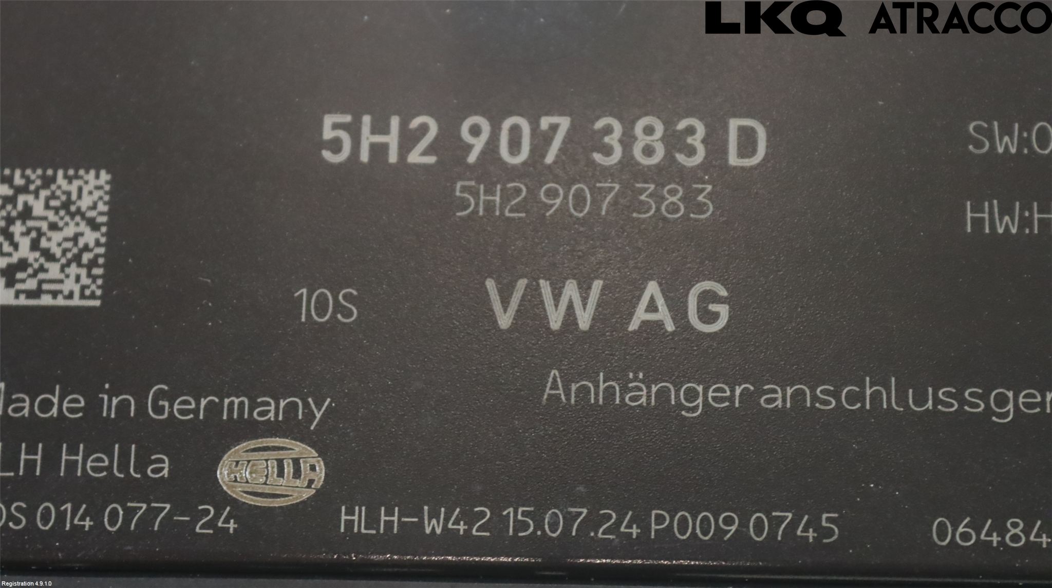 Seat LEON 20- Styrenhet Dragkrok