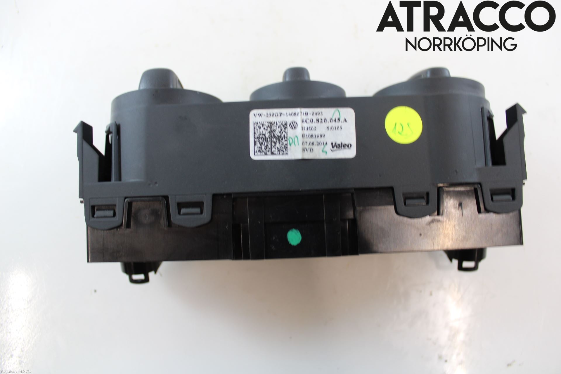 Volkswagen VW POLO 10-17 Värmereglage