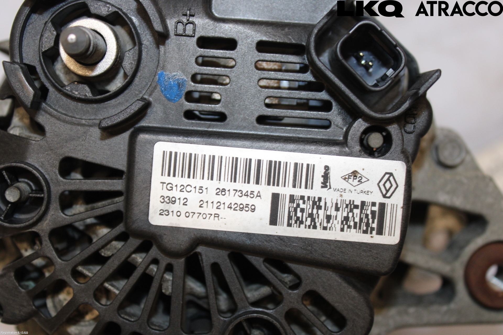 Dacia DUSTER 10-17 Generator