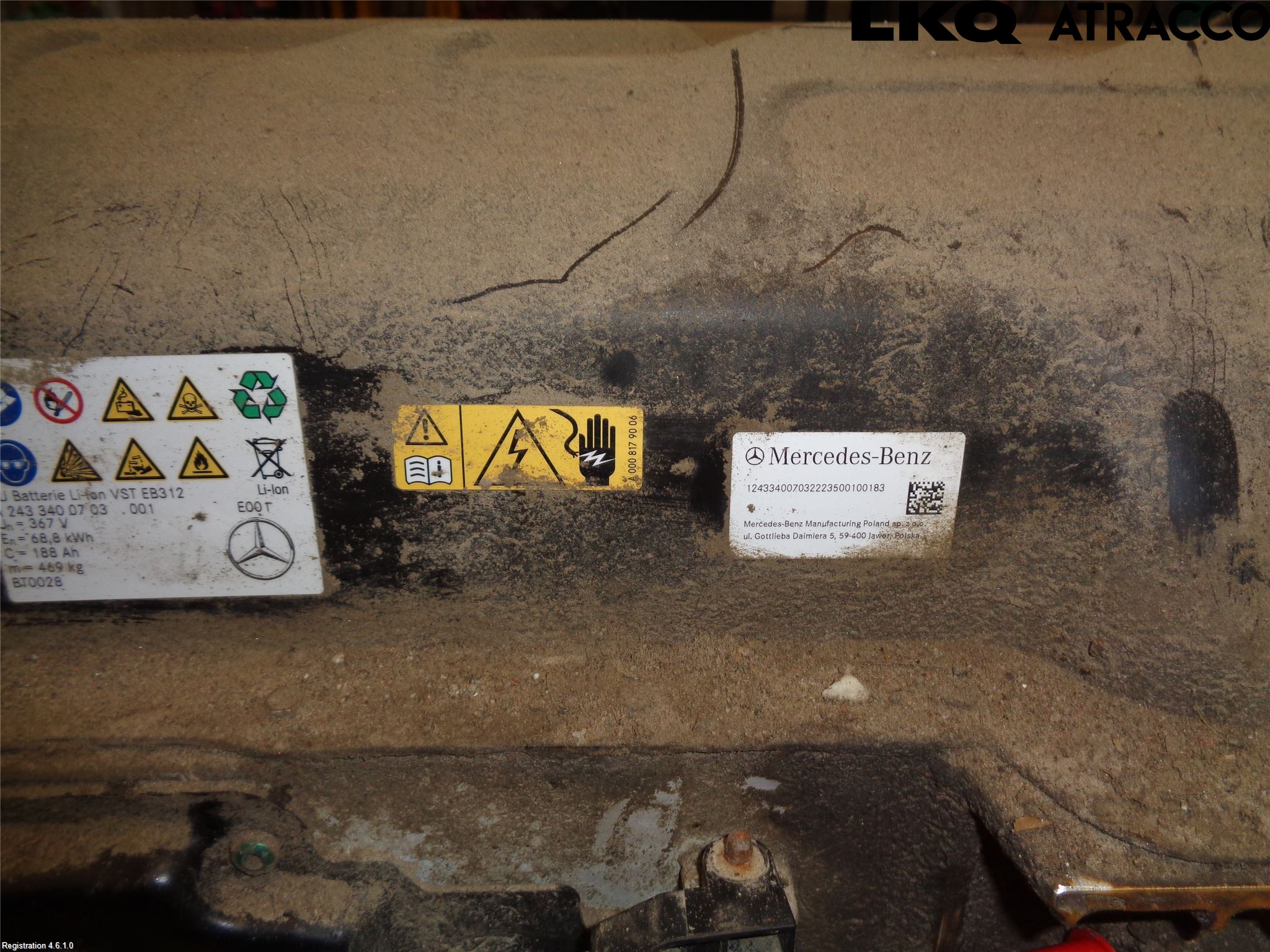 Mercedes-Benz MB EQB (X243) 22- Batteri Högspänning