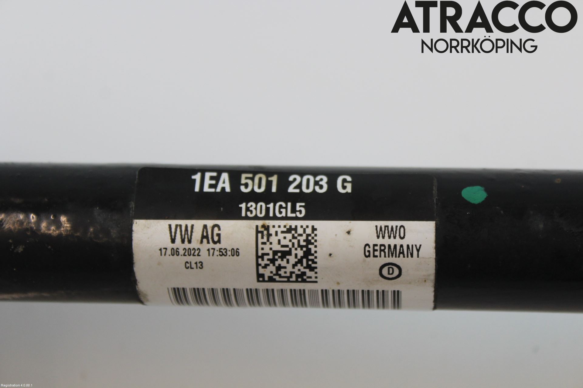 Volkswagen VW ID.3 21- Drivaxel Bak Vänster
