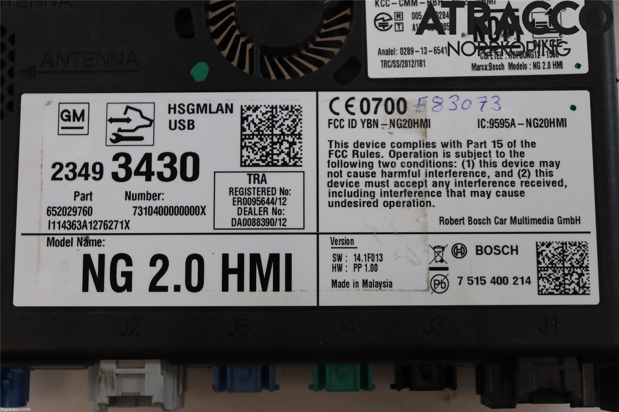 Chevrolet SUBURBAN Komfort Styrdon