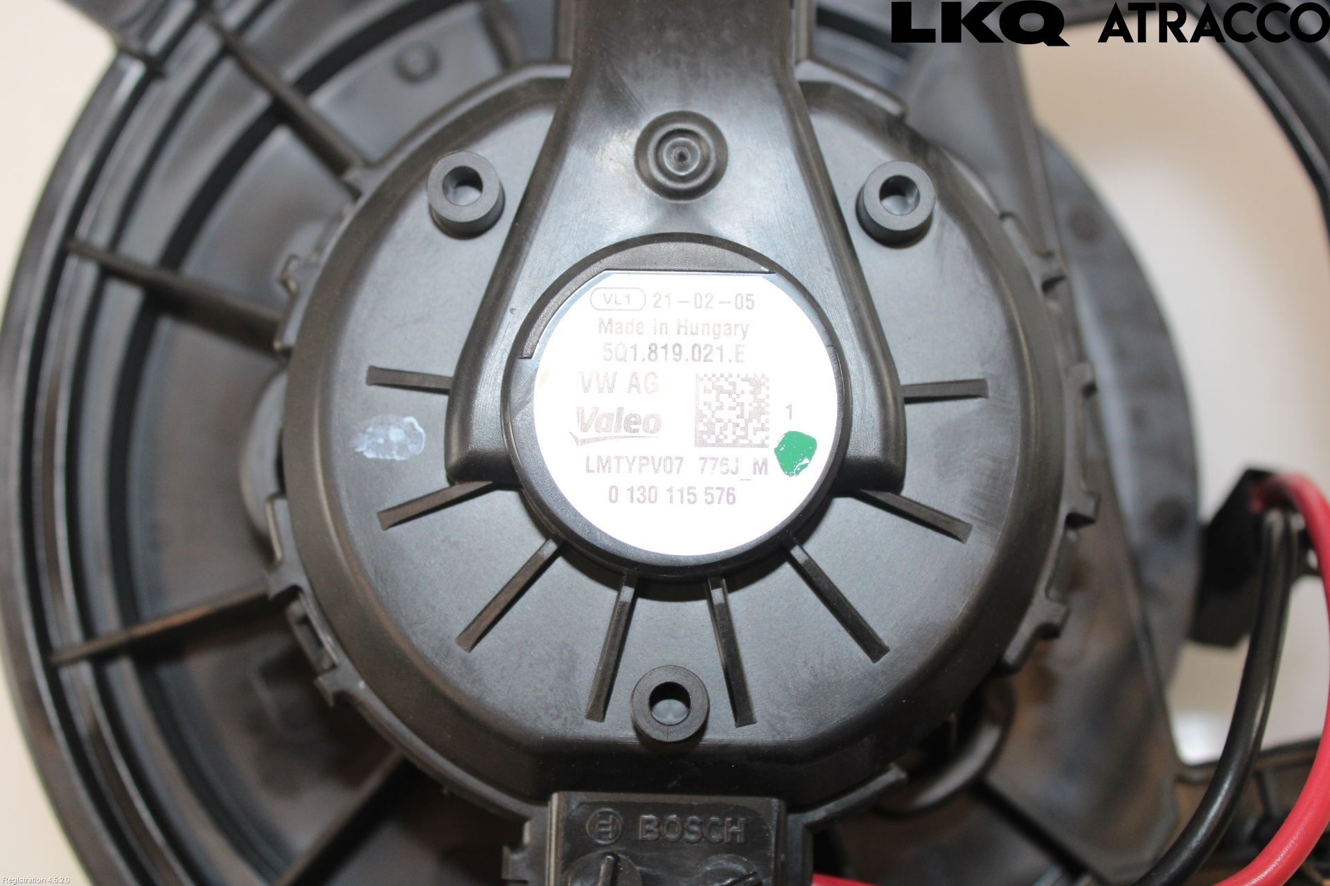 Audi Q2/SQ2 17- Värmefläkt