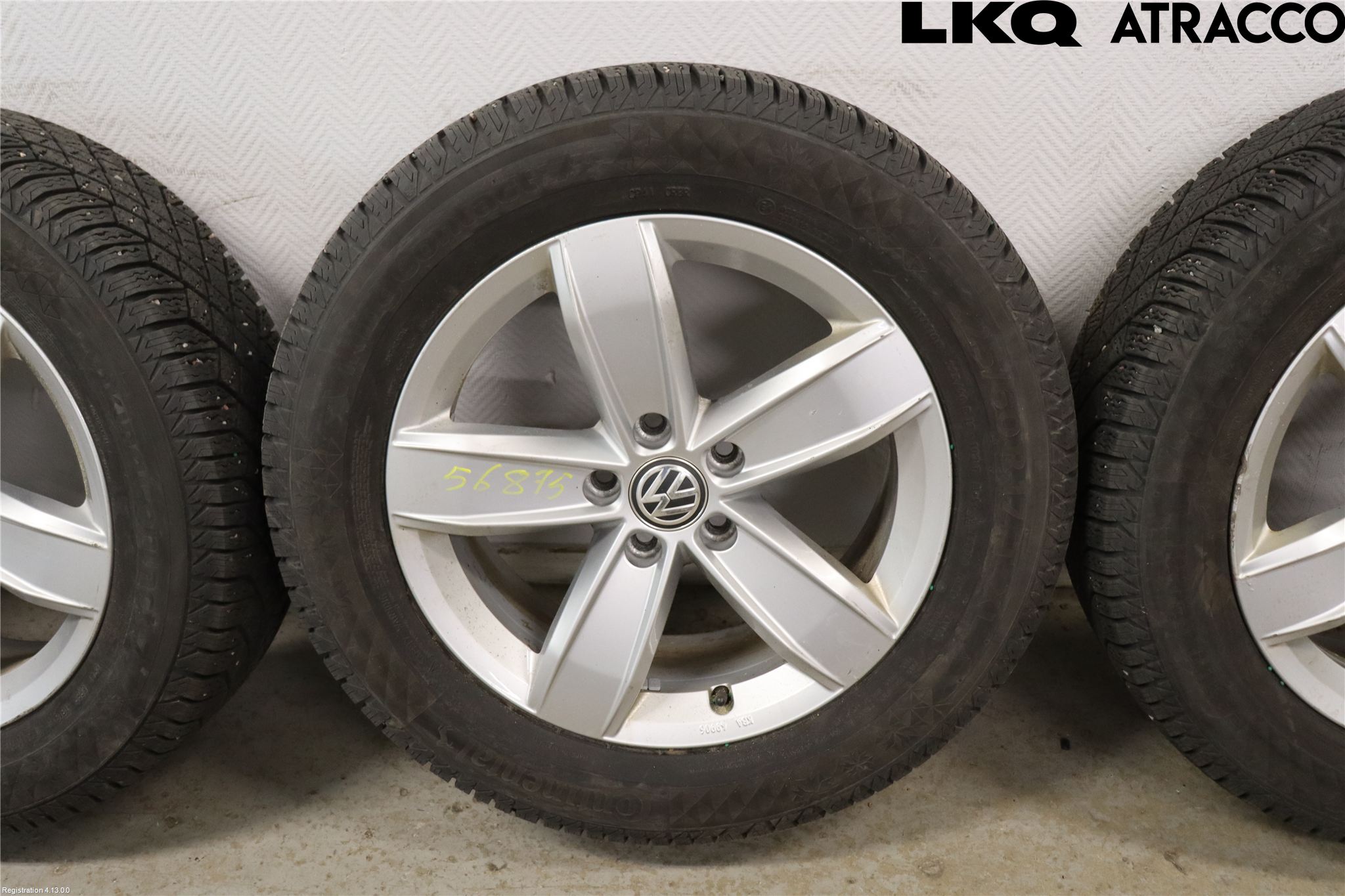 Volkswagen VW TIGUAN 16-24 Vinterdäck Alumfälg 4St