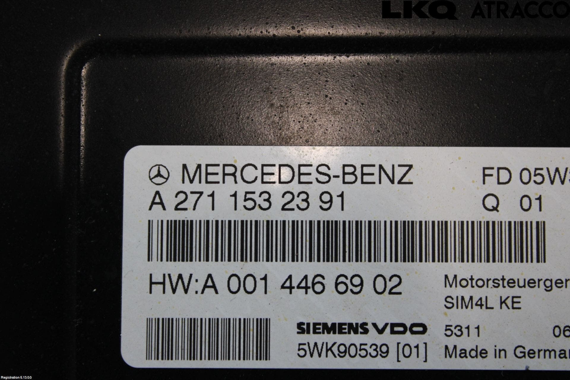 Mercedes-Benz MB E-KLASS (W211) 02-09 Styrenhet Insprut Bensin