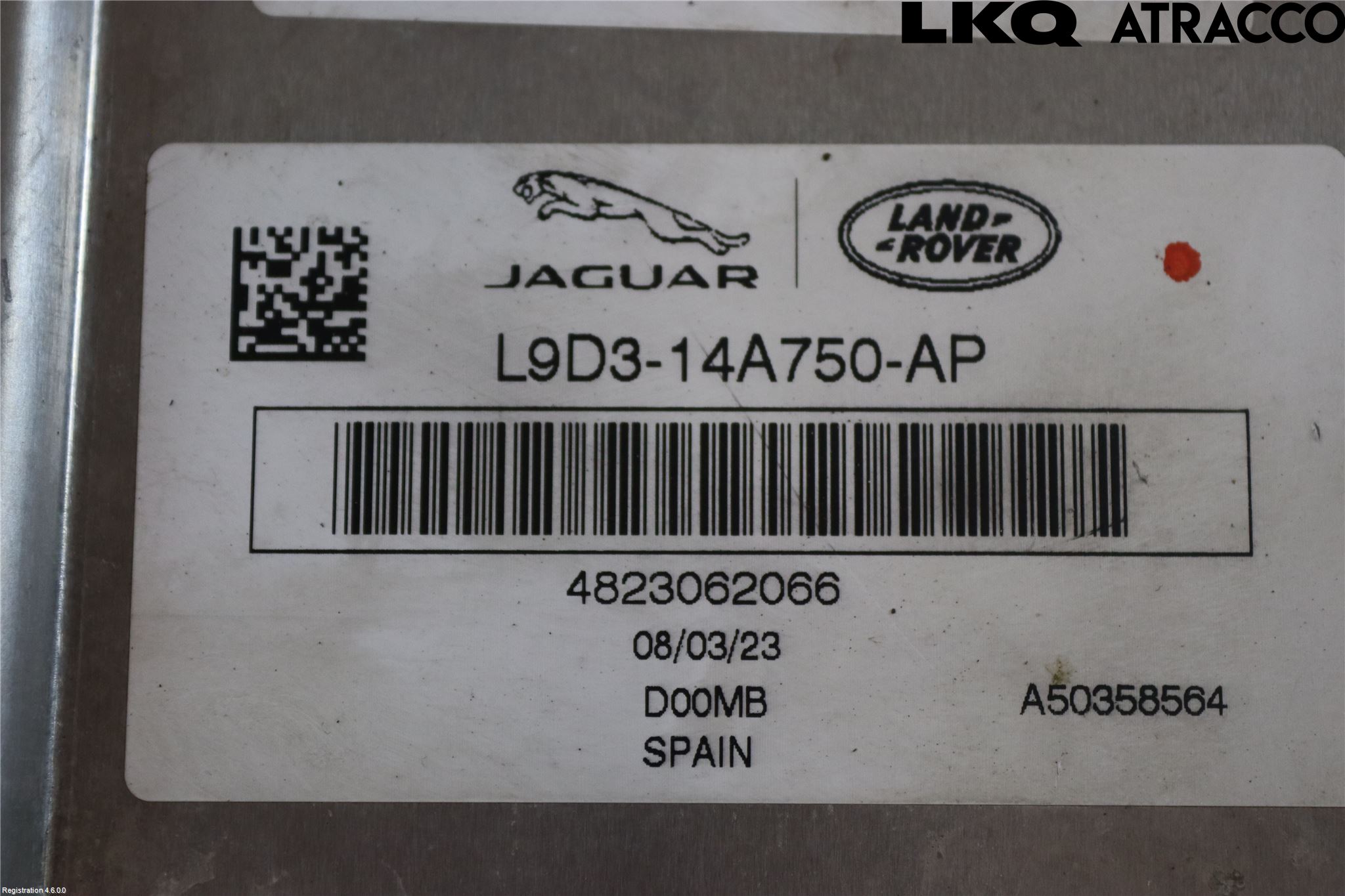 Jaguar I-PACE 18- Batteriladdare Högspänning