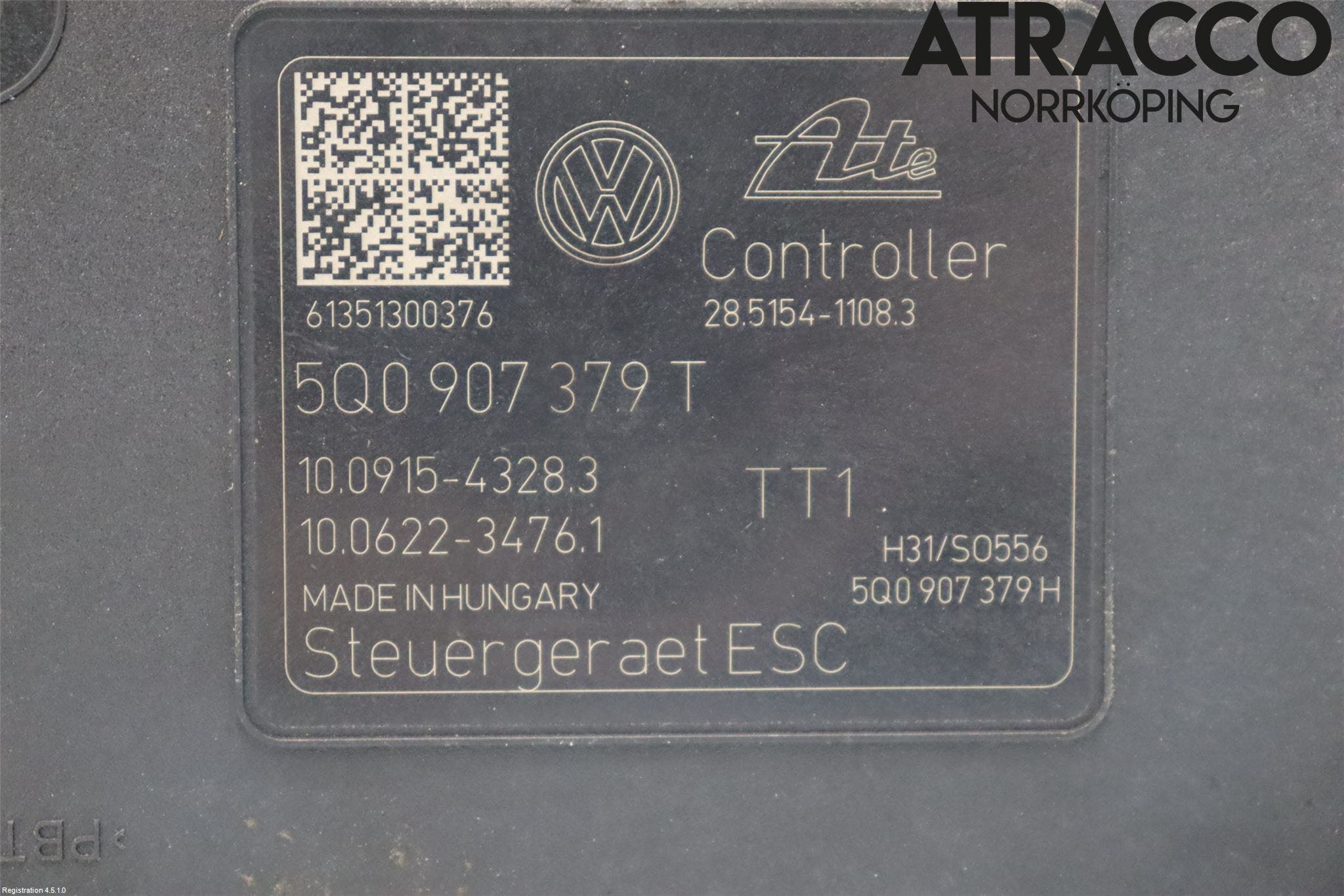 Volkswagen VW GOLF / E-GOLF VII 13-20 Abs Hydraulaggregat