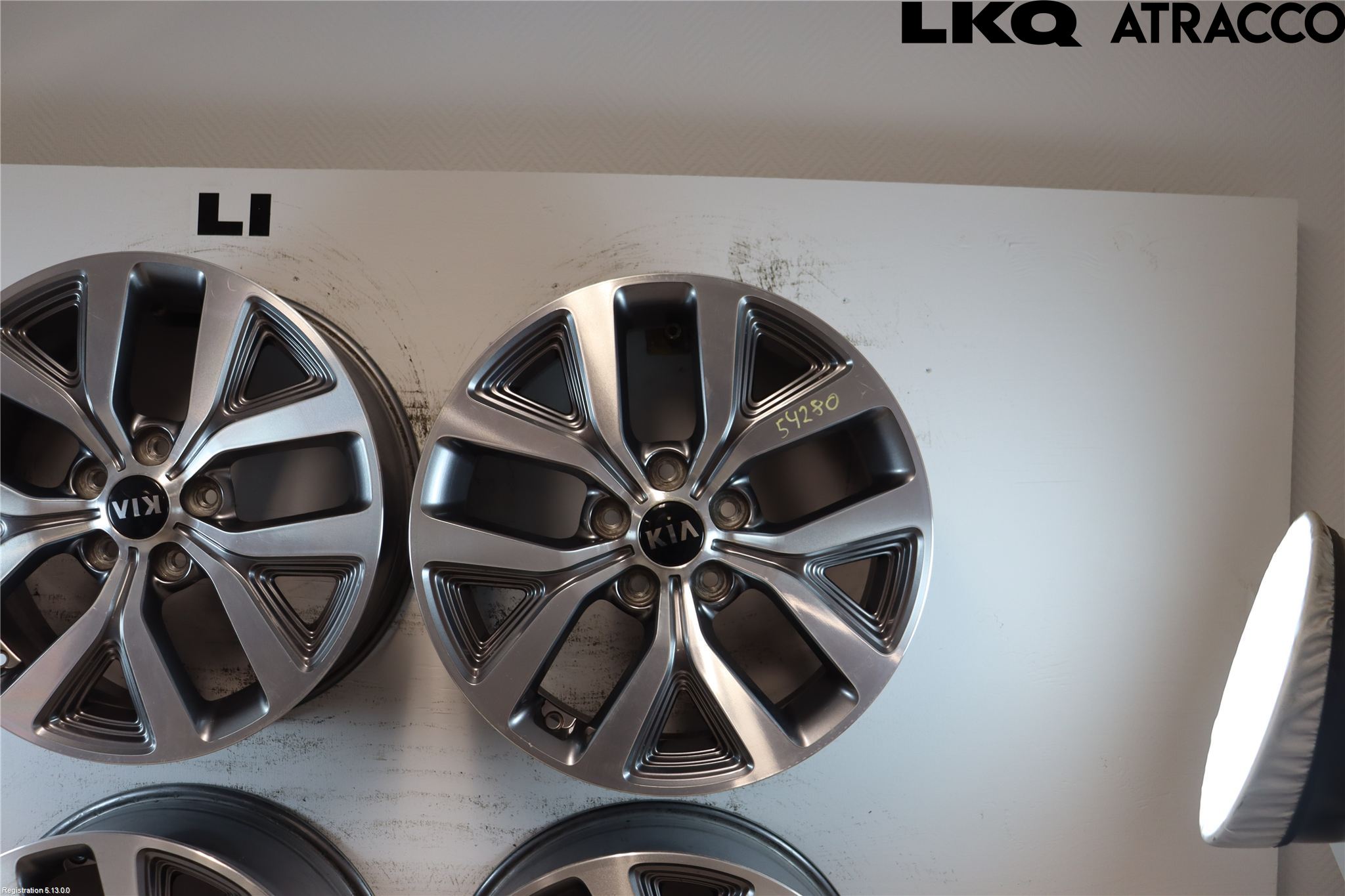 Kia SPORTAGE (SL) 11-15 Fälgsats Aluminium