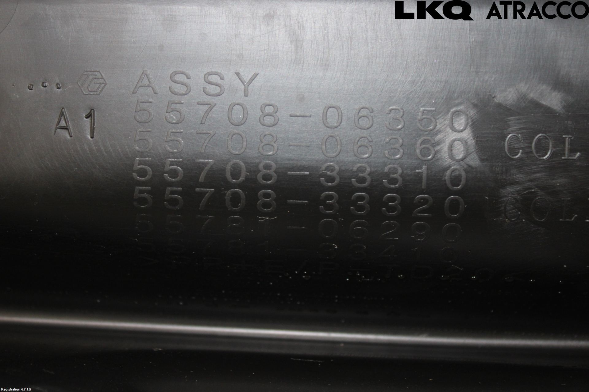 Lexus ES 250/300/330 Torpedplåt-Torpedplast