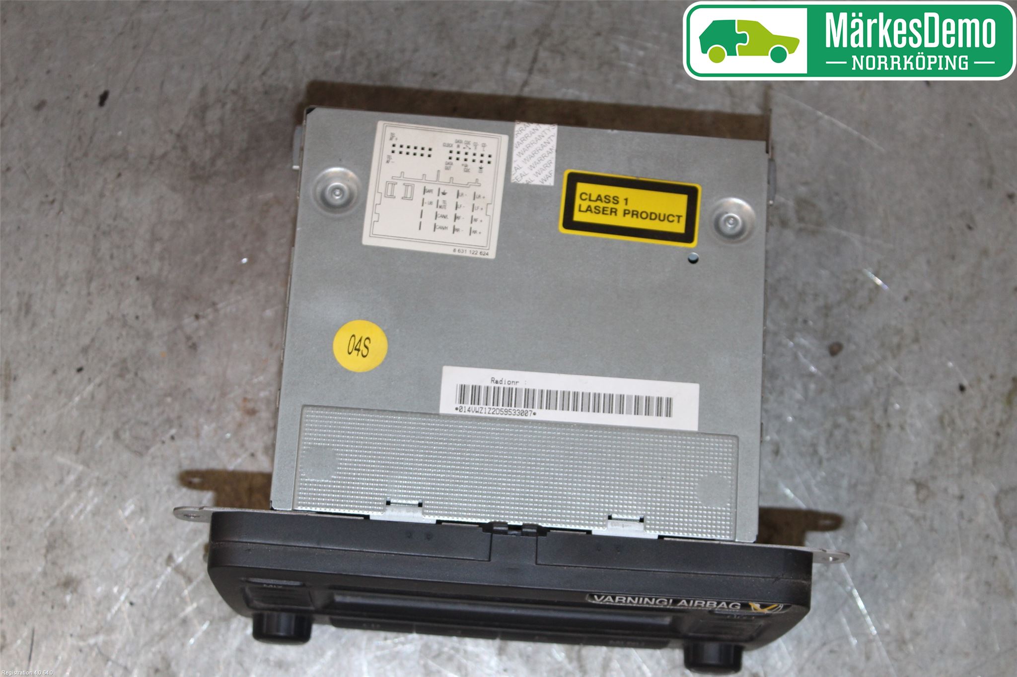 Volkswagen VW GOLF V 04-09 Cd Radio - Multimediapanel