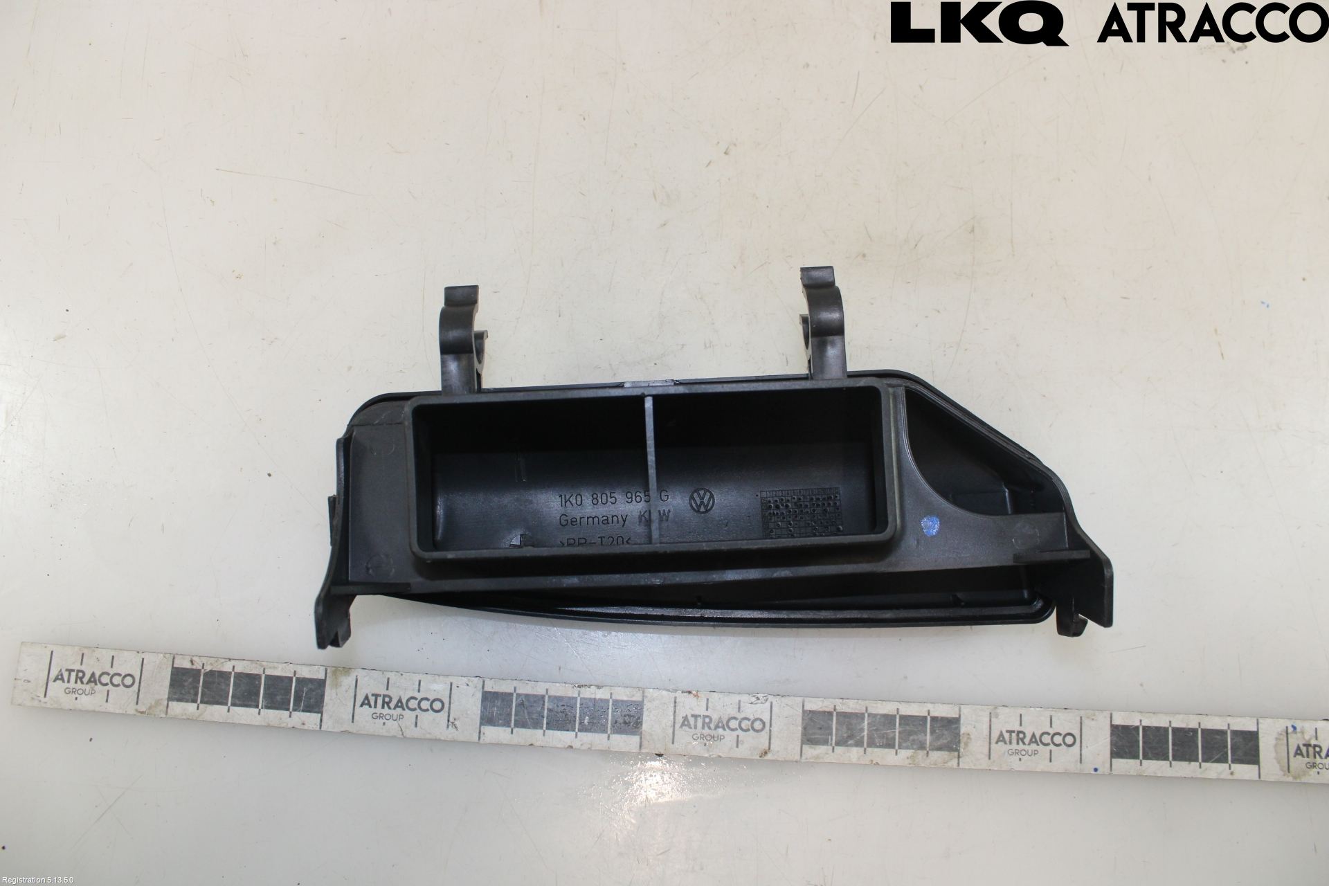 Volkswagen VW TOURAN 10-15 Deflektor Plåt-Plast Kylning
