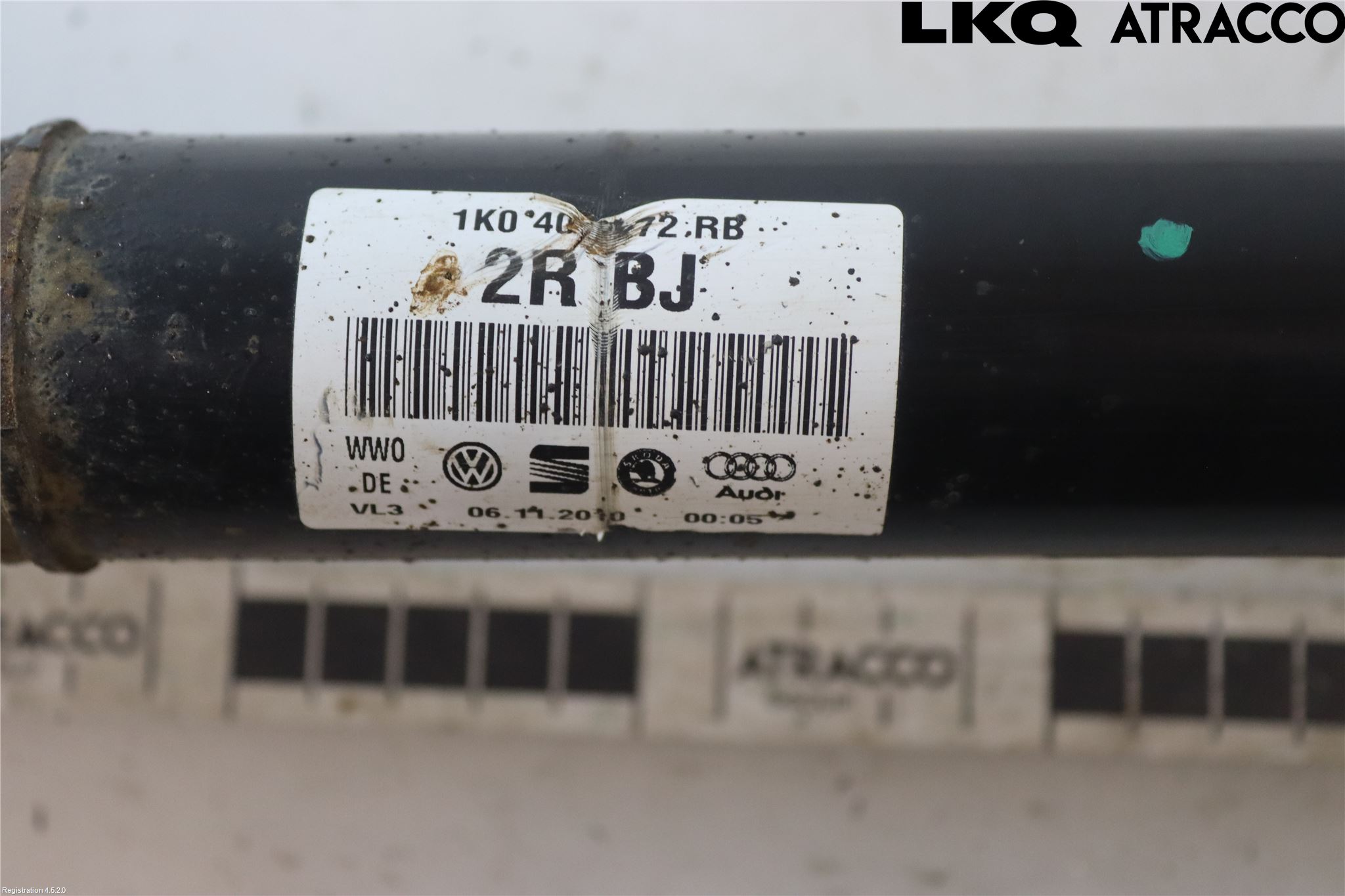 Volkswagen VW PASSAT 11-14 Drivaxel Fram Höger