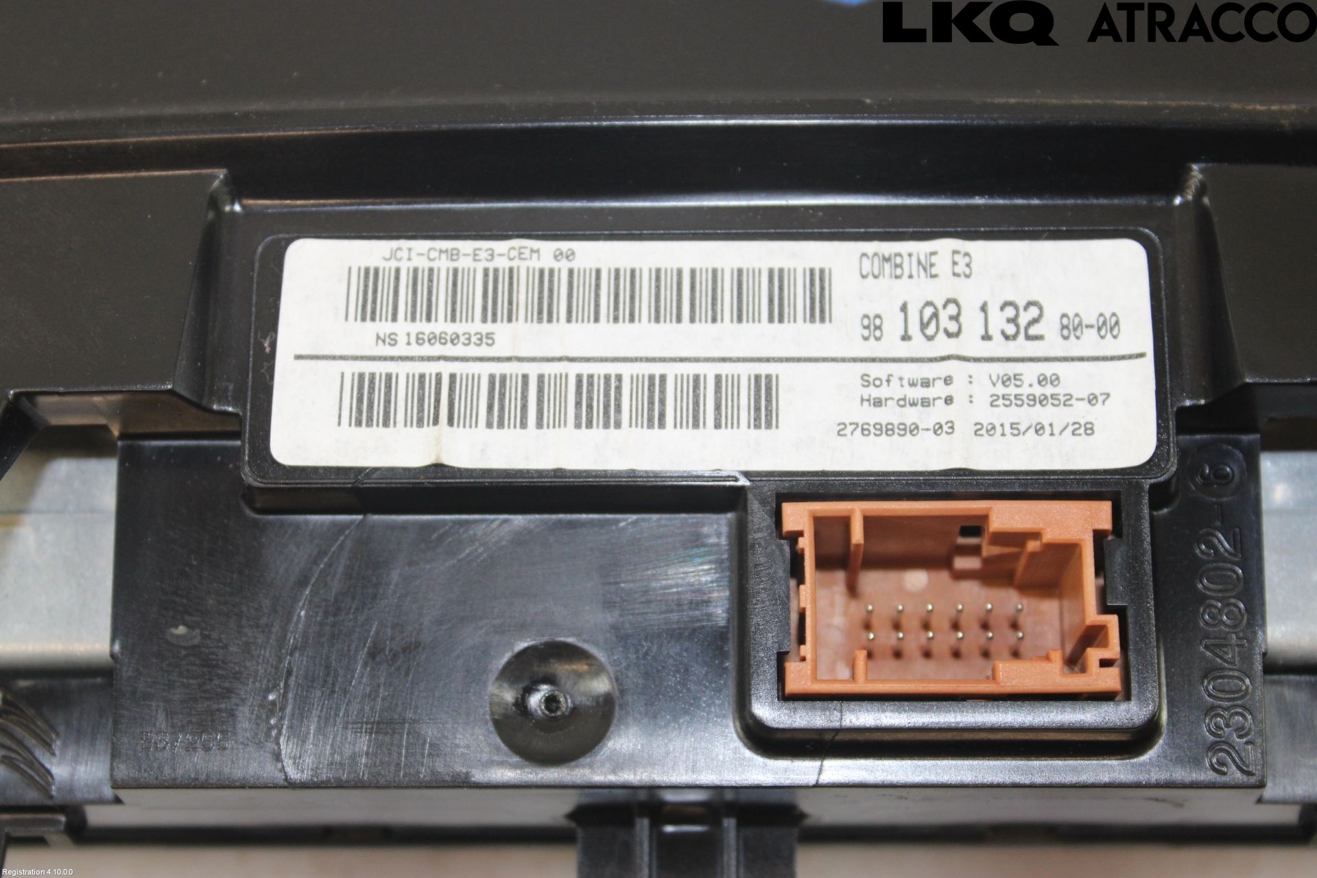 Citroen C4 CACTUS 14-20 Instrument Komb