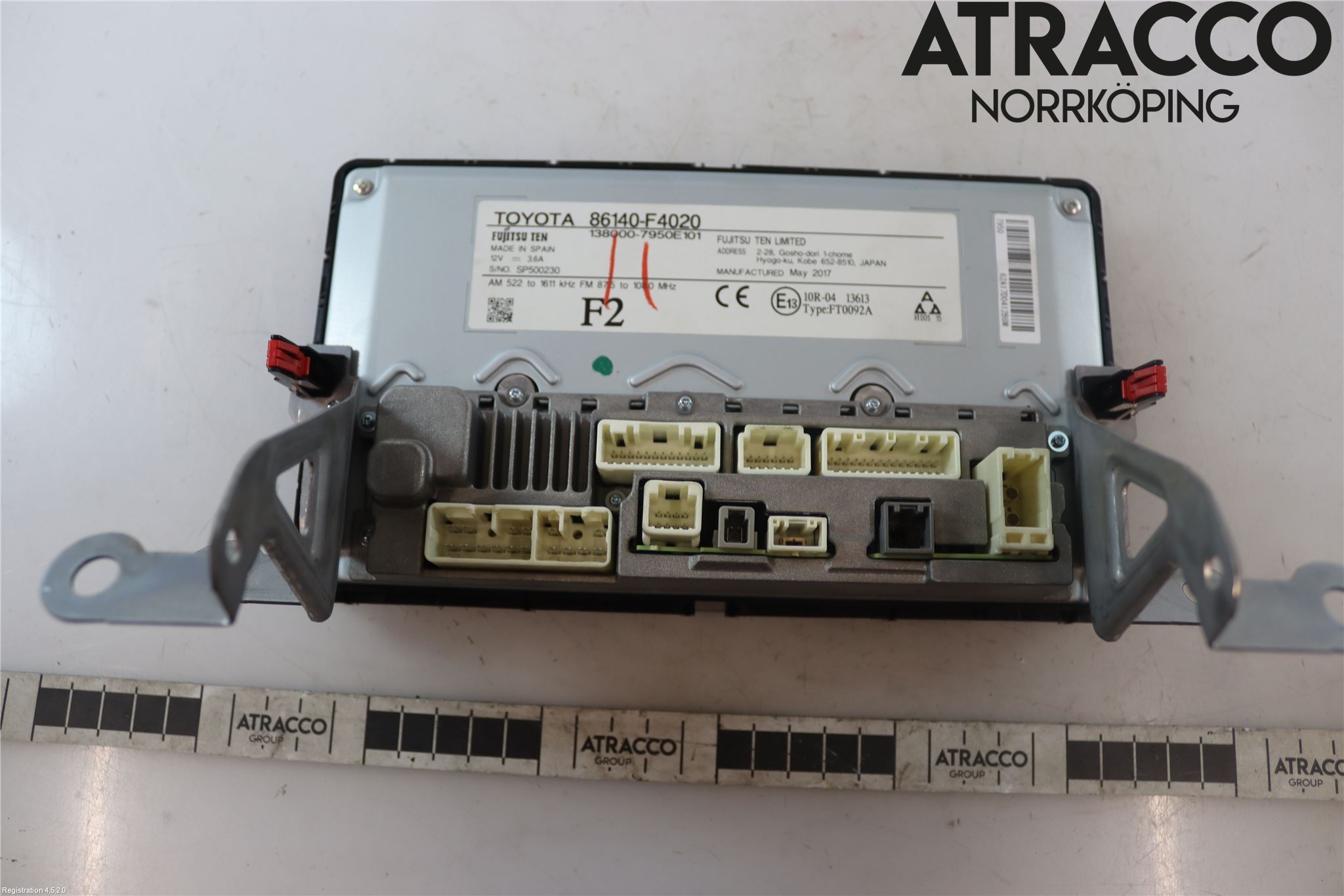 Toyota C-HR 16-23 Cd Radio - Multimediapanel