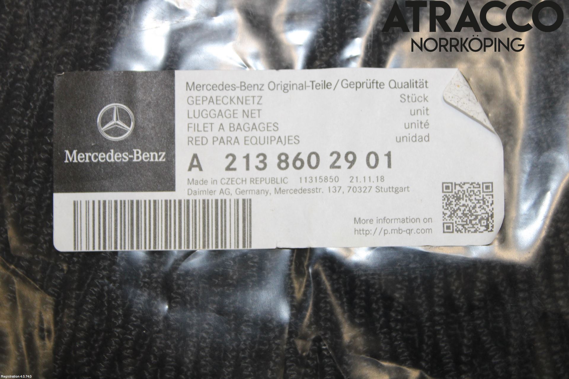 Mercedes-Benz MB E-KLASS (W213) 16-23 Lastnät