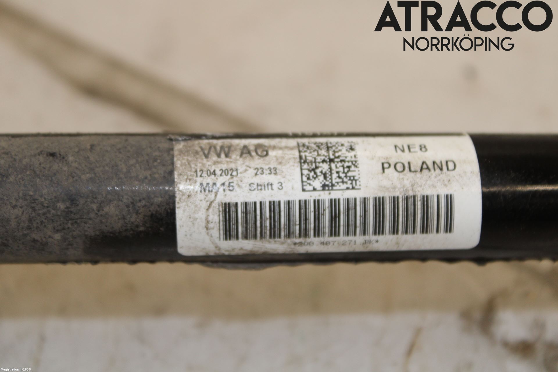 Seat IBIZA V 17-20 Drivaxel Fram Vänster