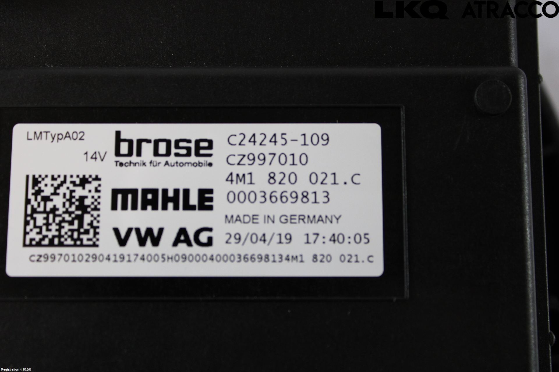 Audi Q5/SQ5 17- Värmefläkt
