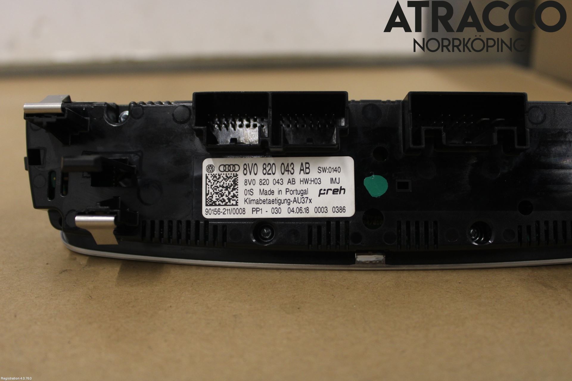 Audi Q2/SQ2 17- Värmereglage