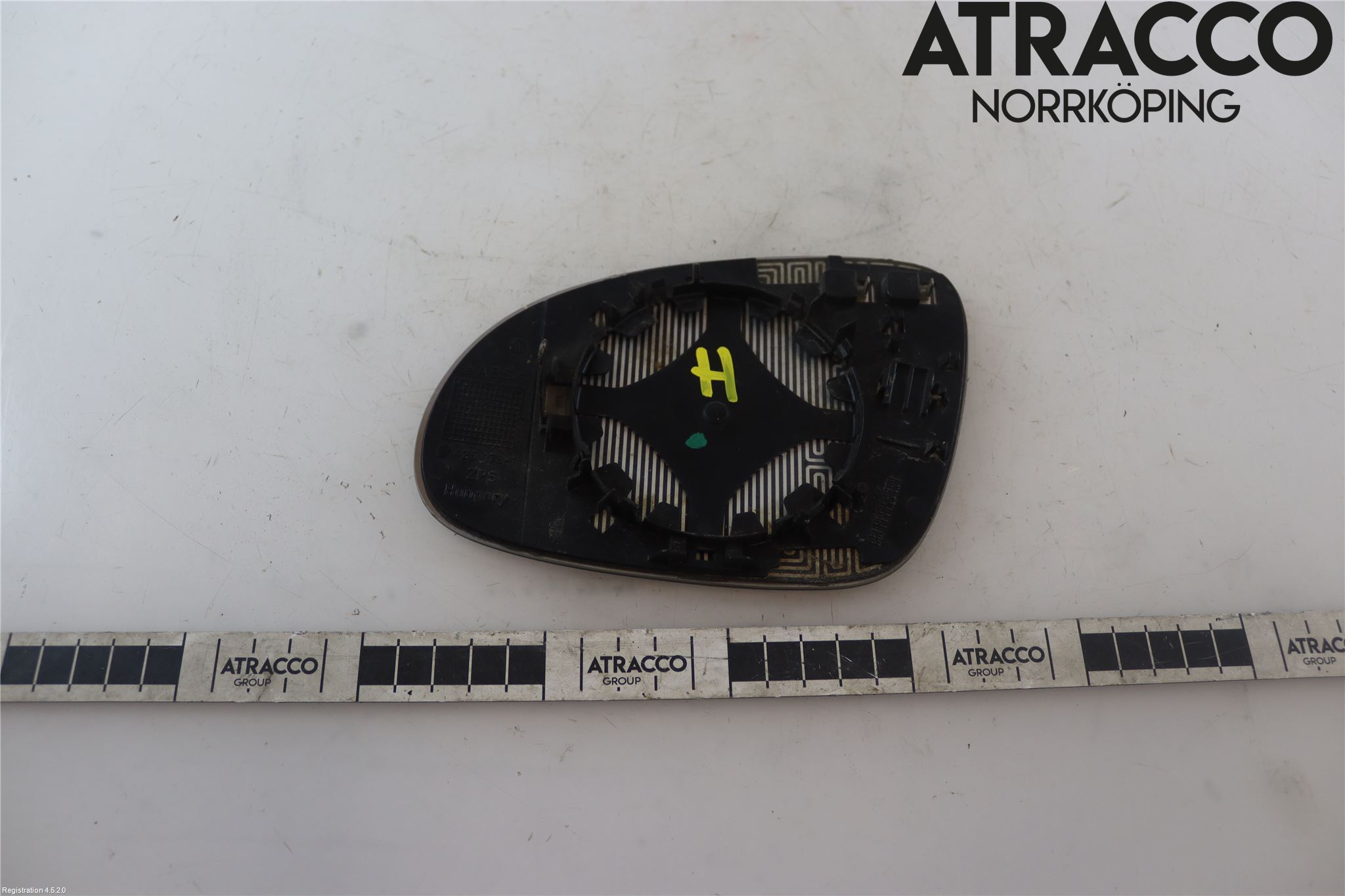 Volkswagen VW GOLF V 04-09 Spegelglas Hö