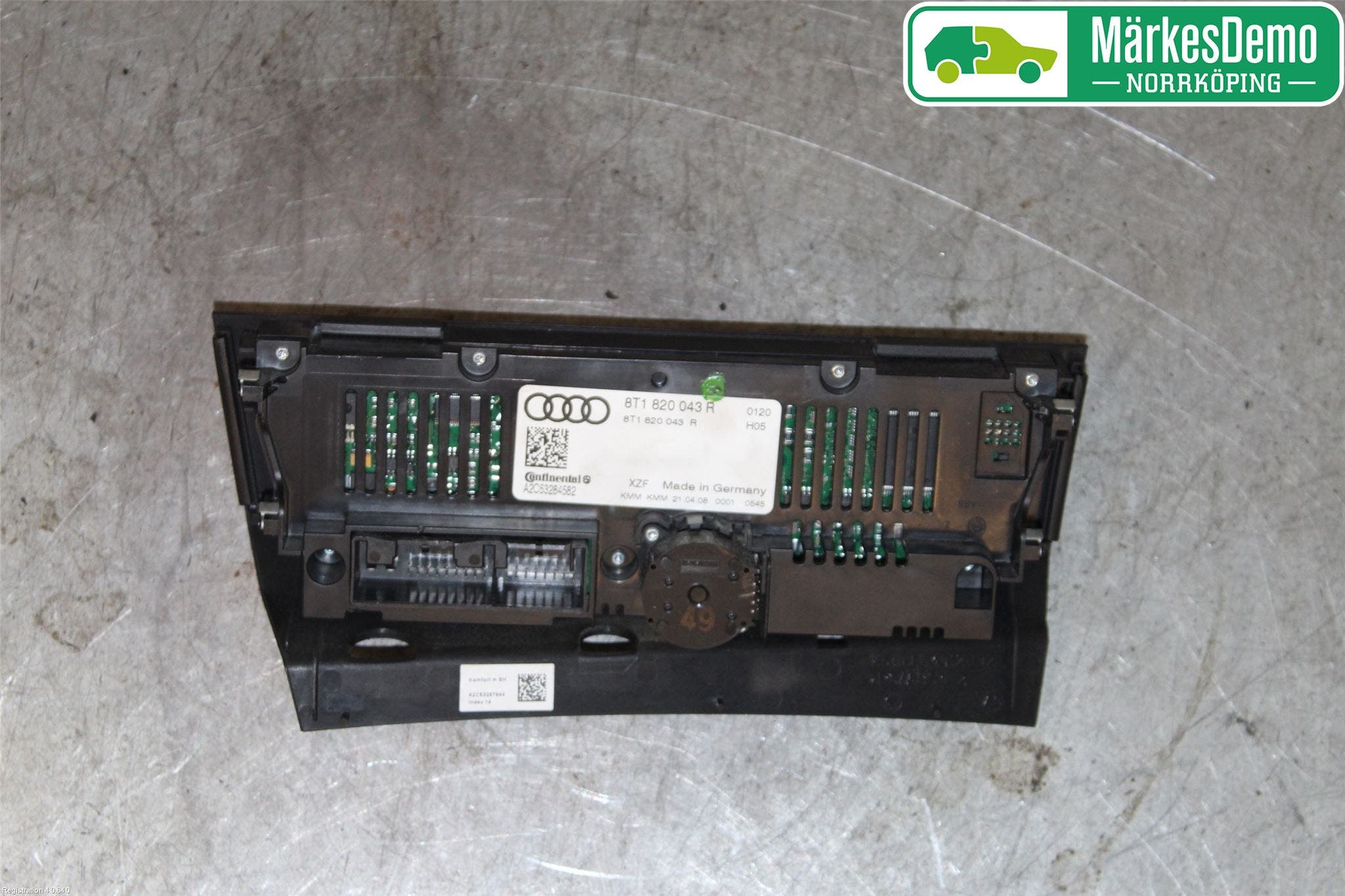 Audi A4/S4 08-11 Värmereglage