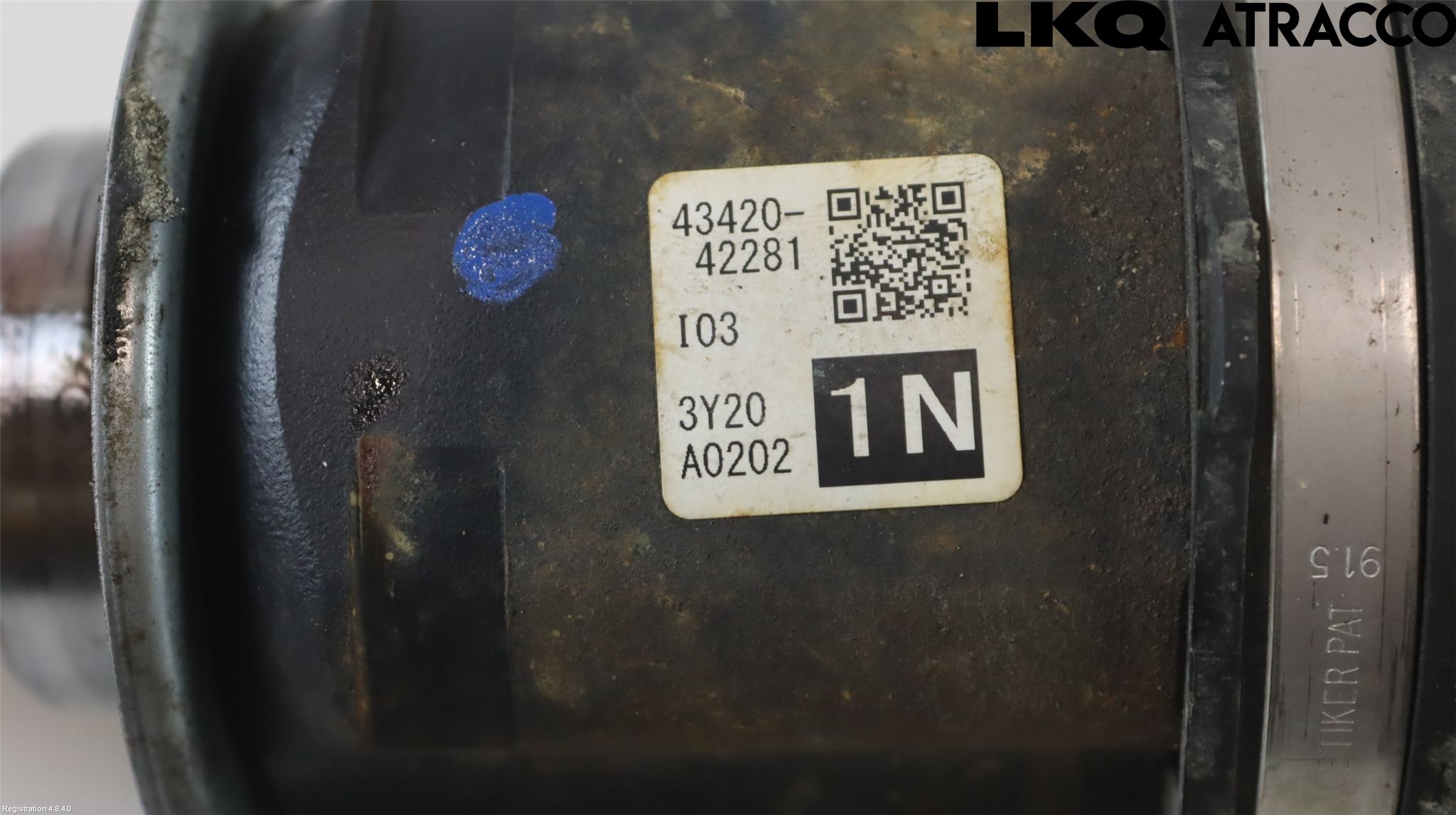 Toyota RAV4 19- Drivaxel Fram Vänster