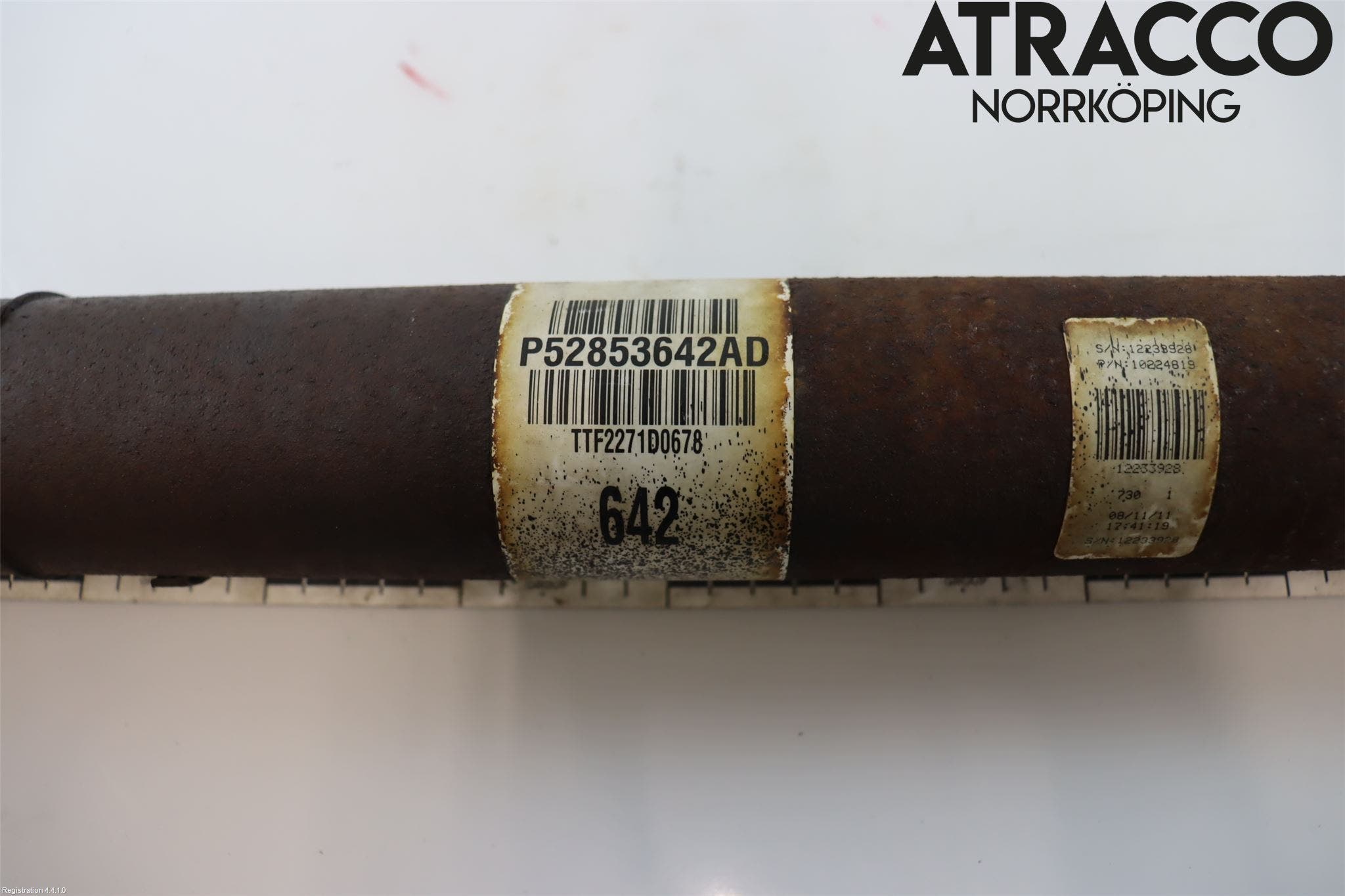 Dodge DURANGO Mellanaxel Främre 4Wd