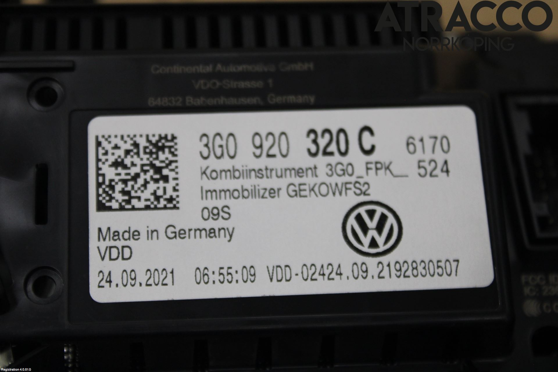 Volkswagen VW PASSAT 20-24 Instrument Komb