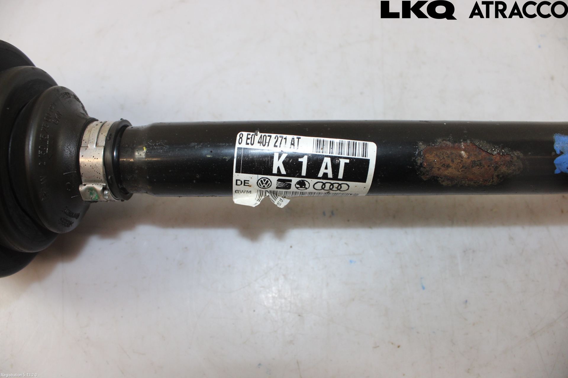 Audi A4/S4 05-07 Drivaxel Fram Vänster