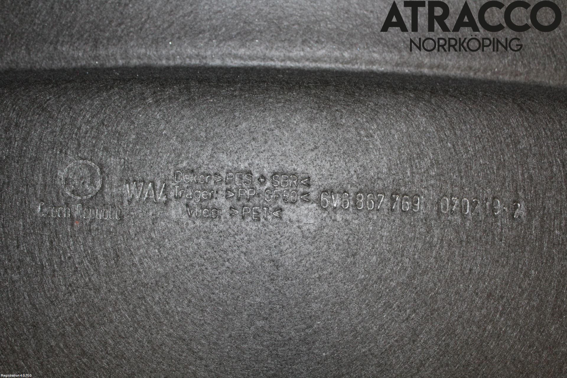 Skoda FABIA 15-21 Hatthylla