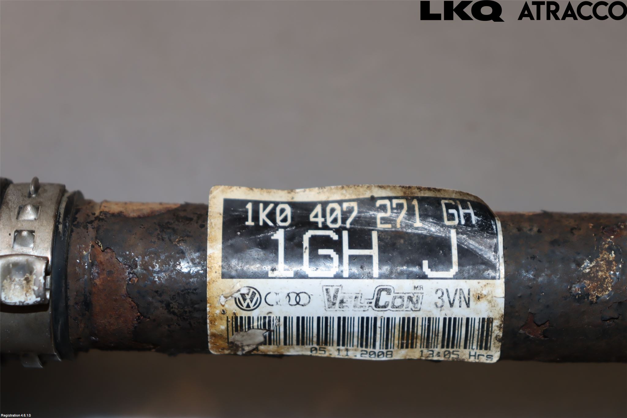 Volkswagen VW JETTA V 06-10 Drivaxel Fram Vänster