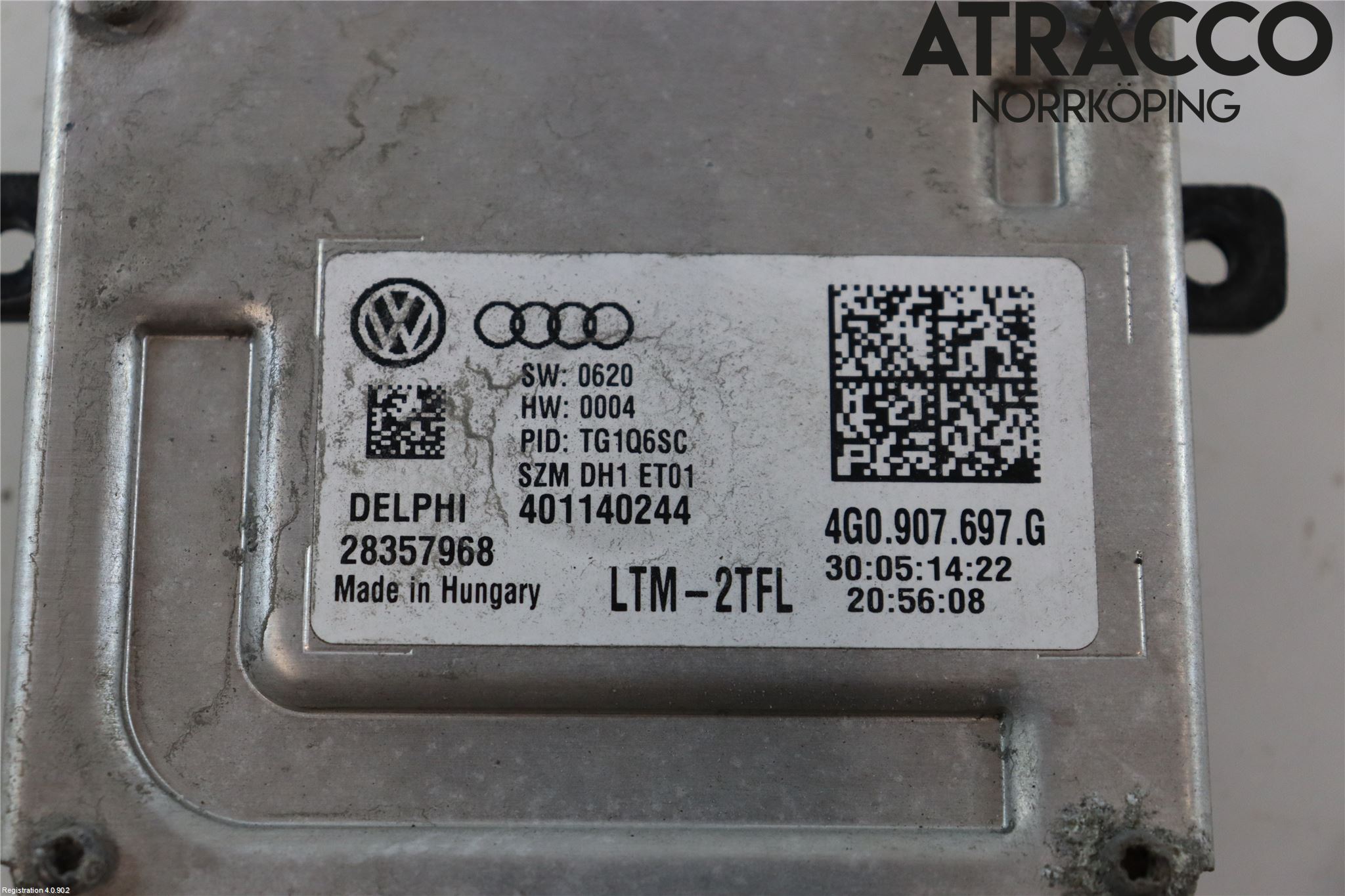 Volkswagen VW TRANSP/CARAVELLE (T5) 04-15 Styrenhet Strålkastare