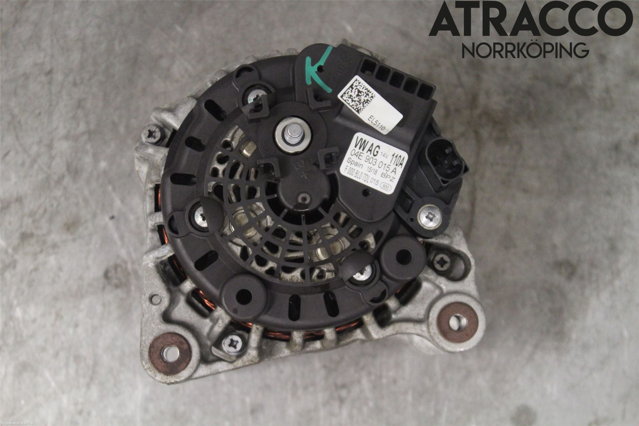 Volkswagen VW POLO VI 18->> Generator