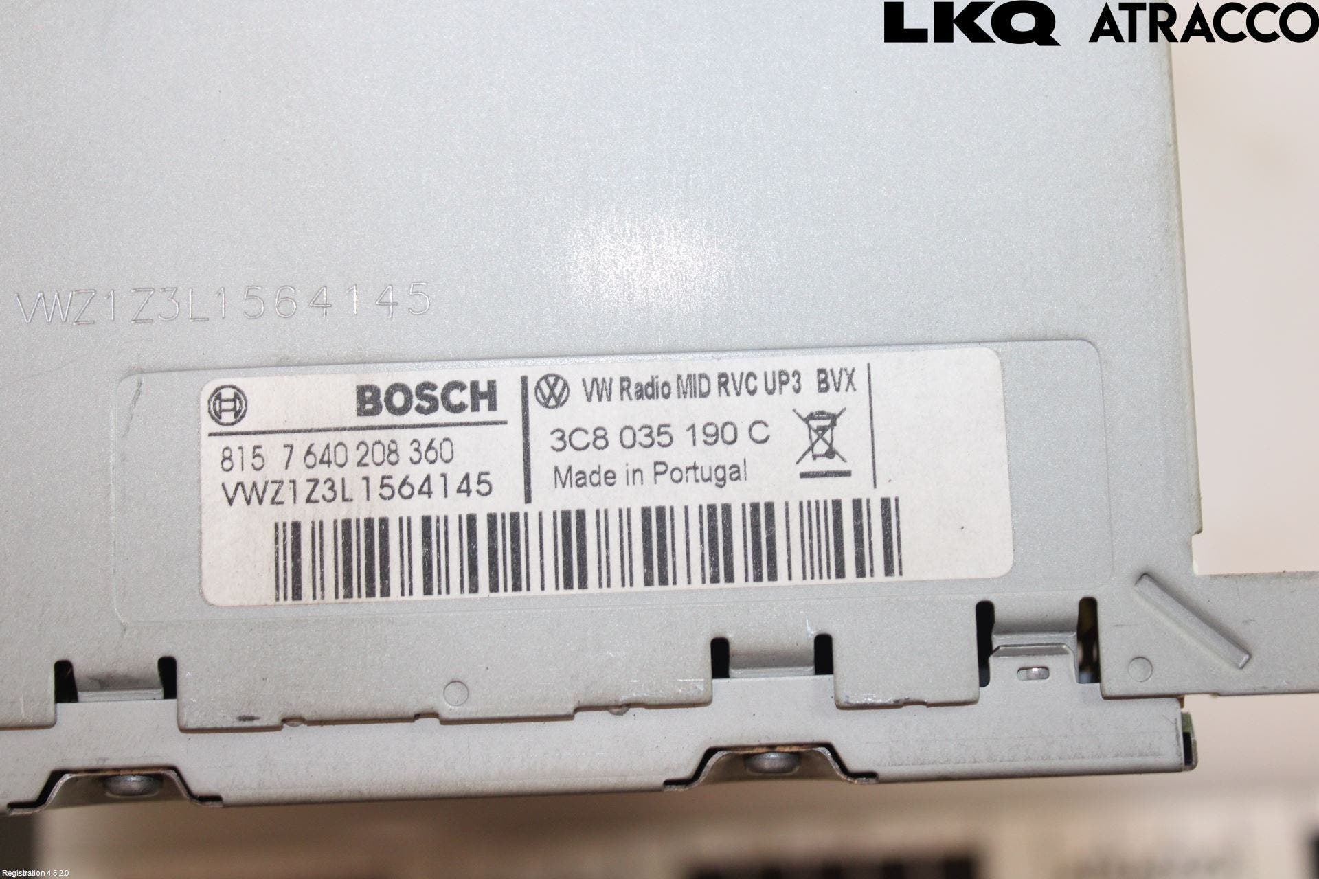 Volkswagen VW GOLF VI 09-13 Cd Radio - Multimediapanel