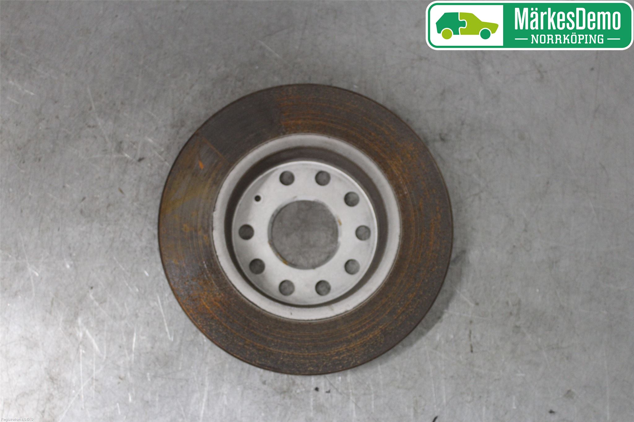 Volkswagen VW CADDY 16-20 Bromsskiva Bak