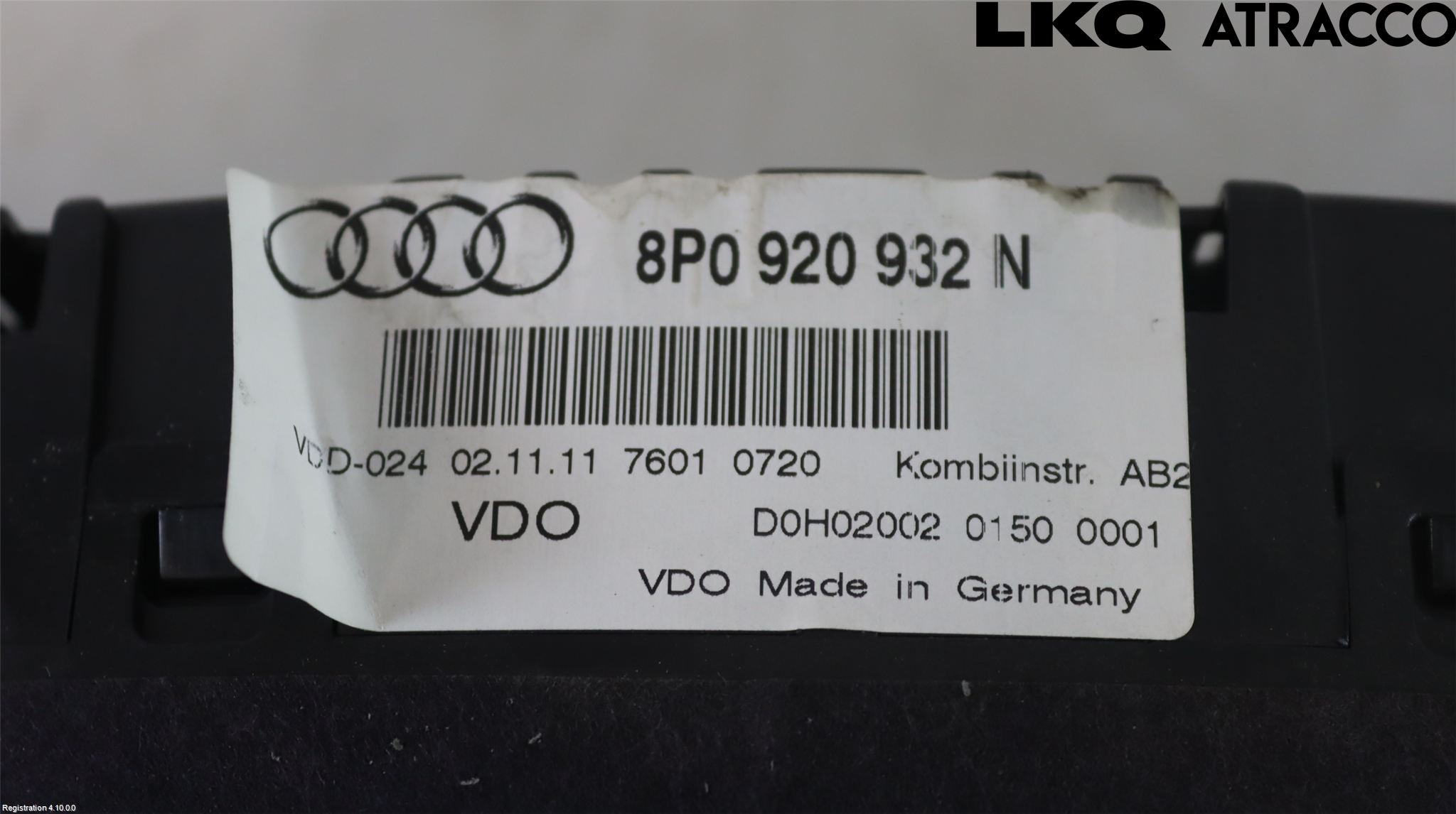 Audi A3/S3 05-13 Instrument Komb