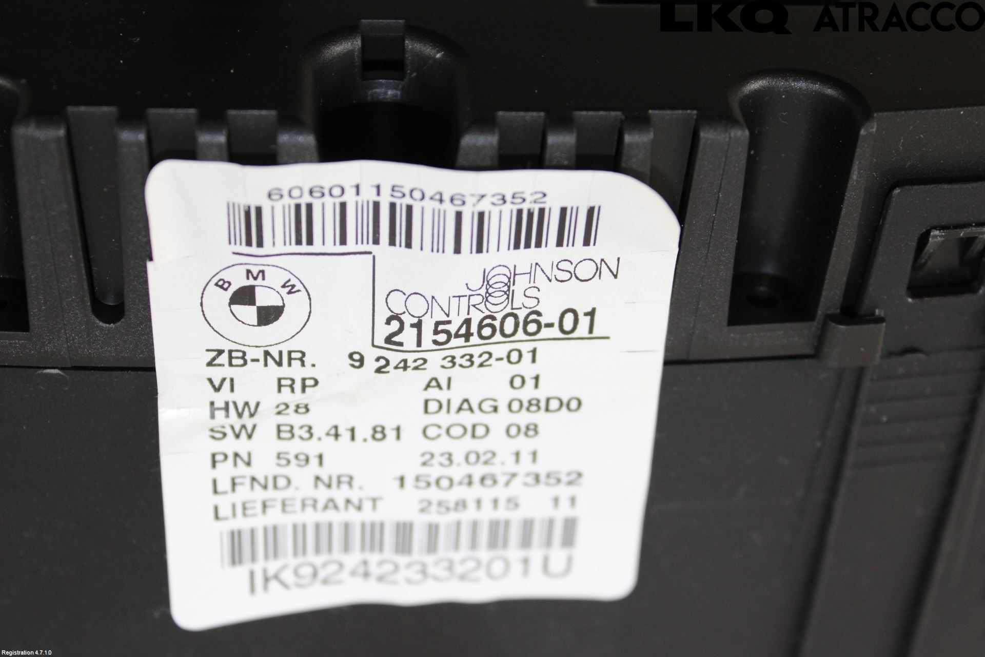 BMW 1 E87/81 5D/3D 03-11 Instrument Komb