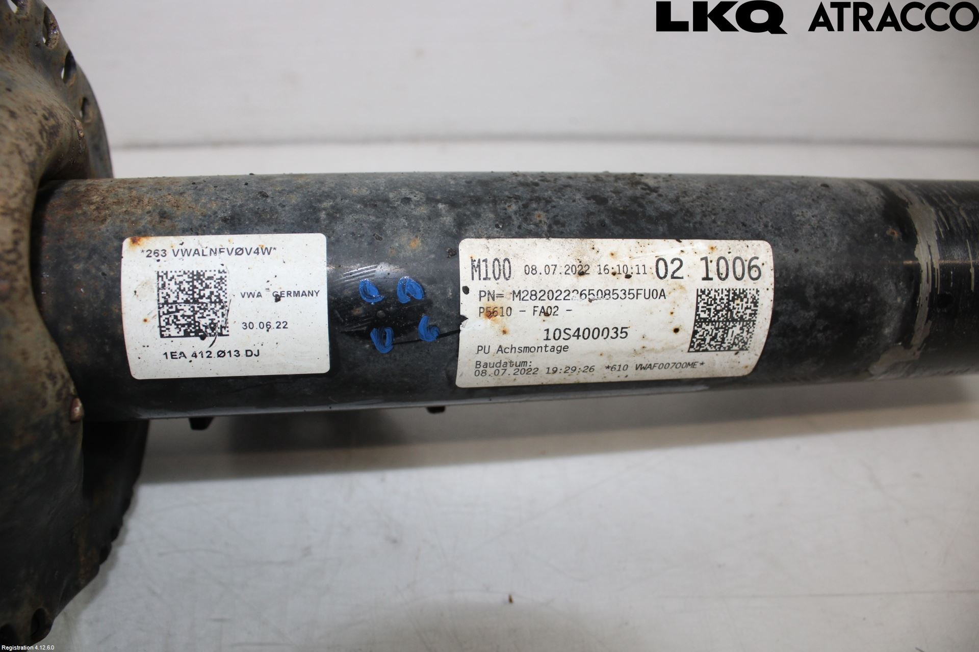 Cupra BORN 22- Fjäderben Fram Vänster