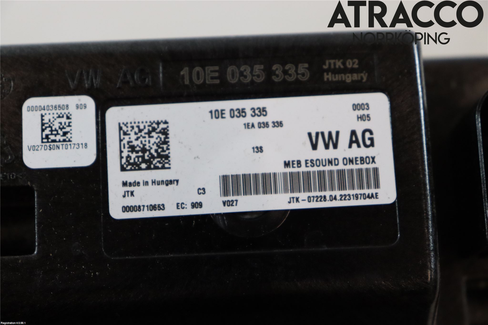 Cupra BORN 22- Högtalare