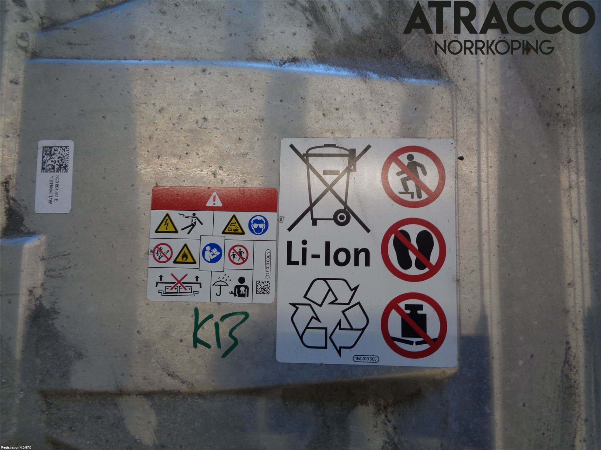 Volkswagen VW TIGUAN 16-24 Batteri Högspänning