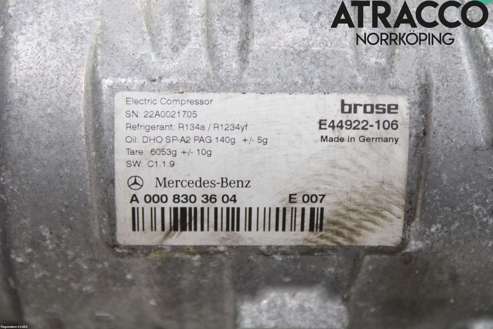 Mercedes-Benz MB AMG GT (C190/R190) 14-22 Ac Kompressor