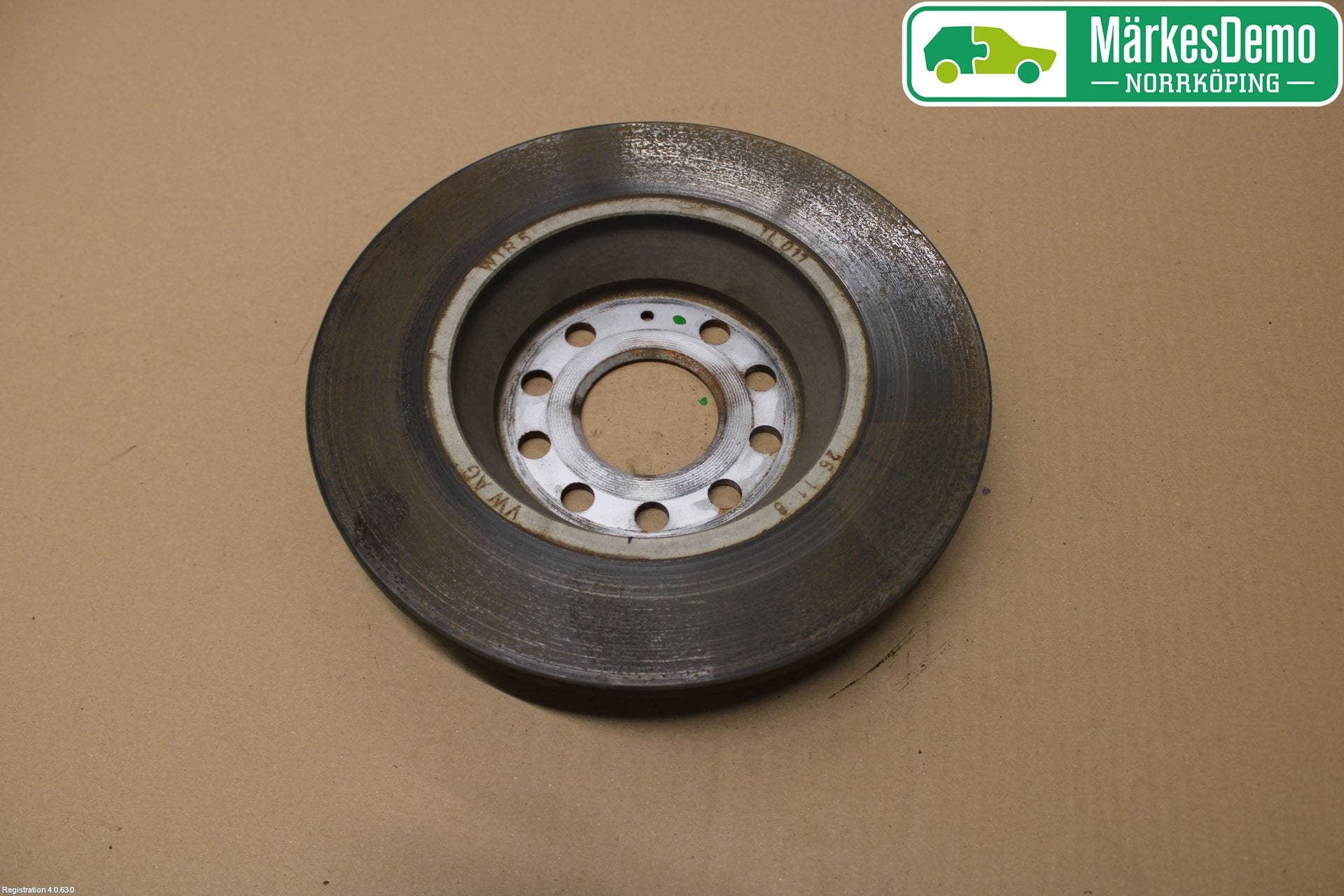 Volkswagen VW PASSAT 15-19 Bromsskiva Bak