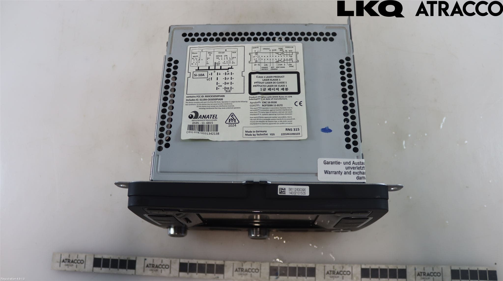 Volkswagen VW AMAROK 2H 10-22 Cd Radio - Multimediapanel