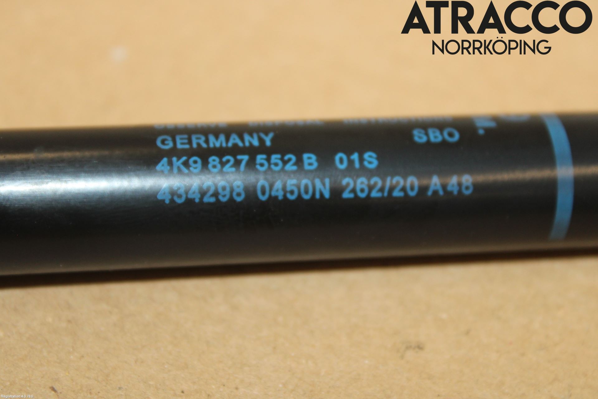 Audi A6 F2/C8 19- Gasfjäder Baklucka