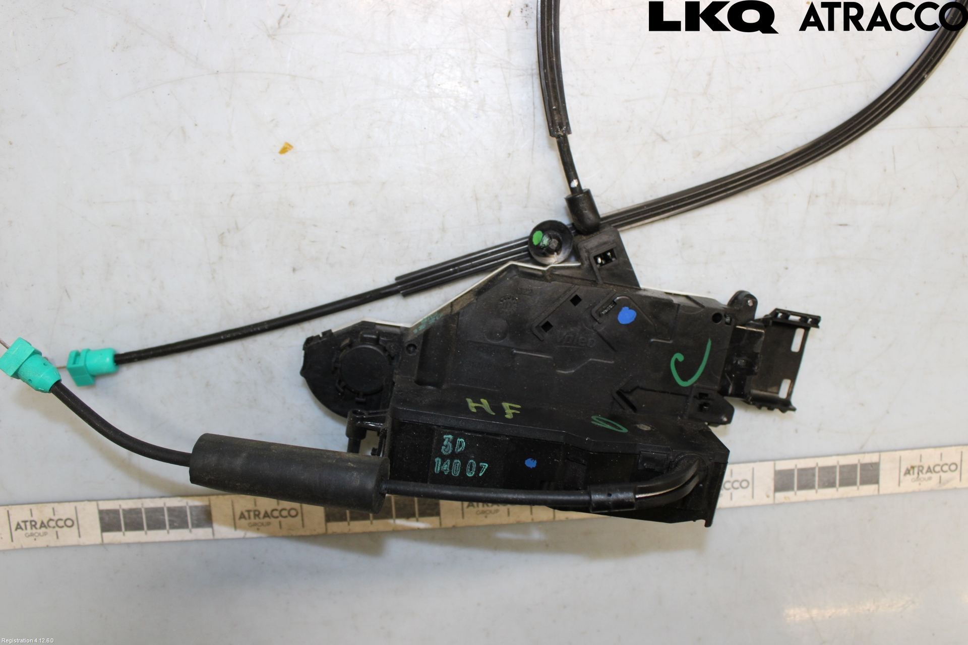 Peugeot 207 Låskista-Dörrlås