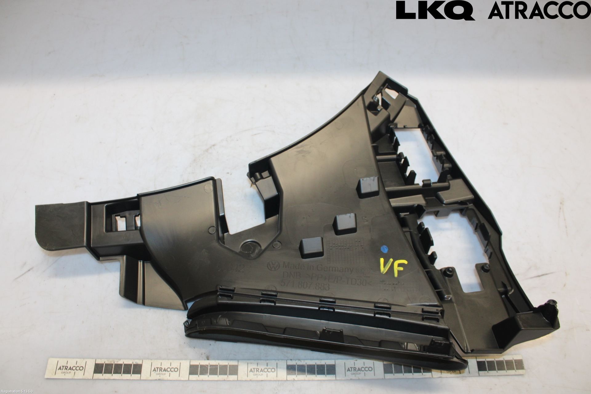 Volkswagen VW TIGUAN 24- Stötfångarfäste Fram Vä